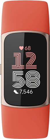 Fitbit Charge 6 Coral Champagne Gold アル… Fitbit Charge 6 Coral Band / Champagne Gold Aluminum Case 【Suica